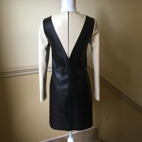 CK Collection Studded Leather dress Authentic sz 8 - Picture 2 of 8